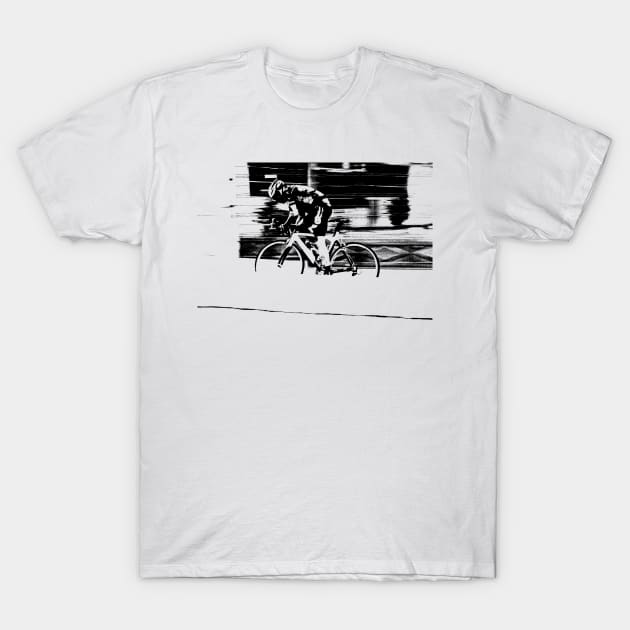 road biking T-Shirt by rickylabellevie